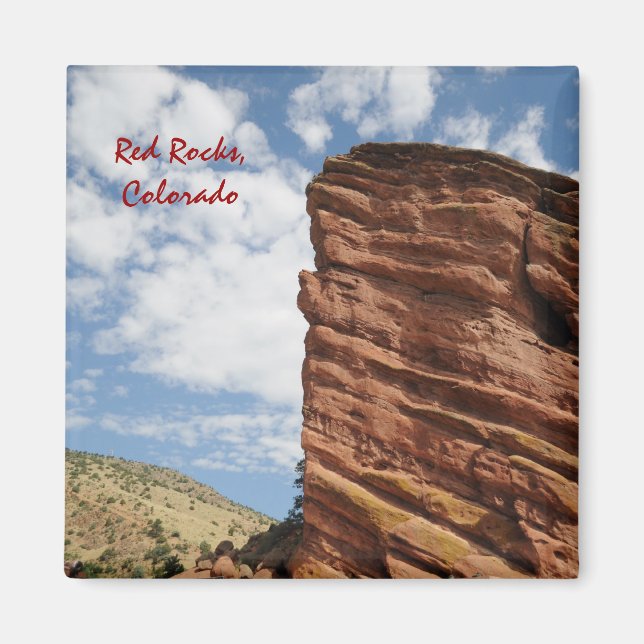 Red Rocks,Colorado Magnet (Front)
