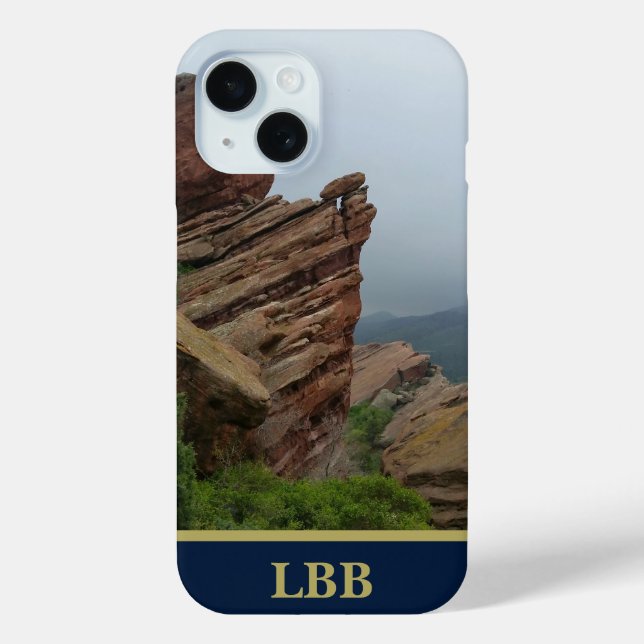 Red Rocks Colorado Personalised  Case-Mate iPhone Case (Back)