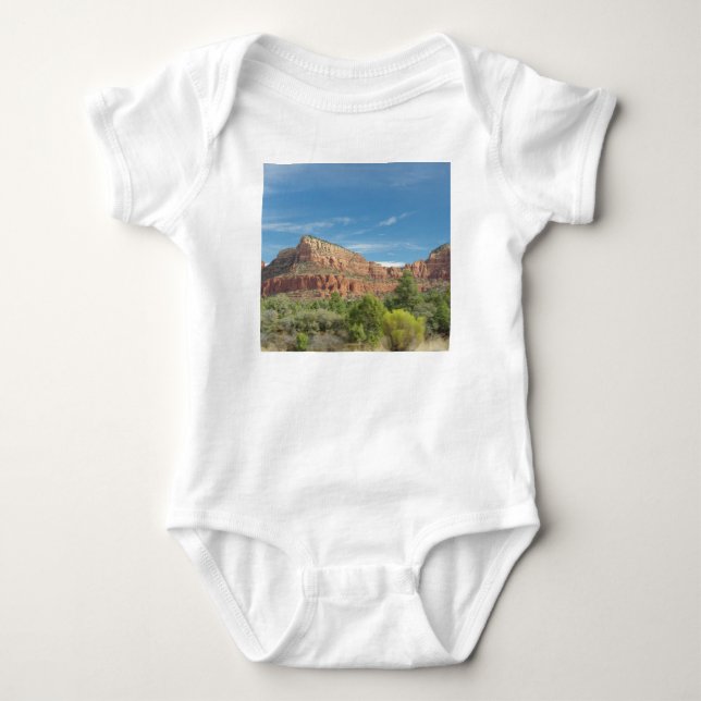 Red rocks in Sedona Baby Bodysuit (Front)