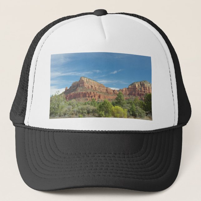 Red rocks in Sedona Trucker Hat (Front)
