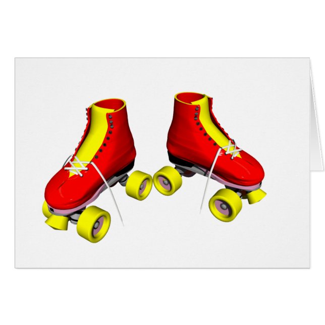 Red Roller Skates (Front Horizontal)