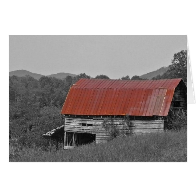 red roof barn (Front Horizontal)