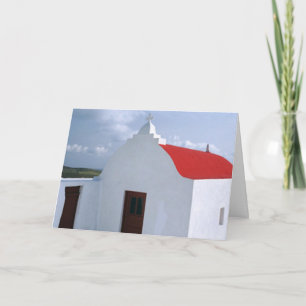 Red Roof Holiday Card