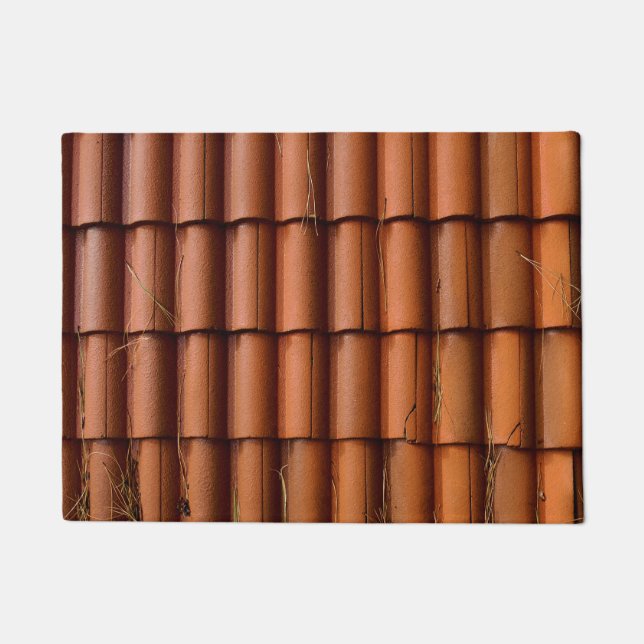 Red Roof Tiles Doormat (Front)