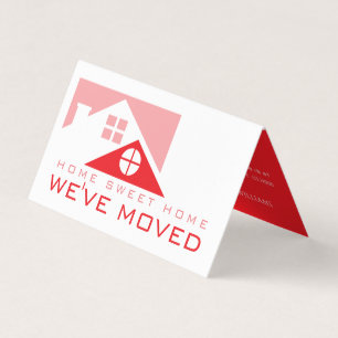 Red Rooftop, Change of Address Card