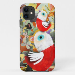 Red Rooster Chooks domesticated fowl Case-Mate iPhone Case