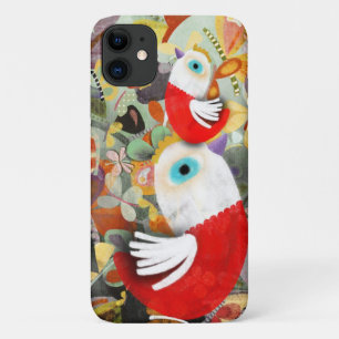 Red Rooster Chooks domesticated fowl Case-Mate iPhone Case
