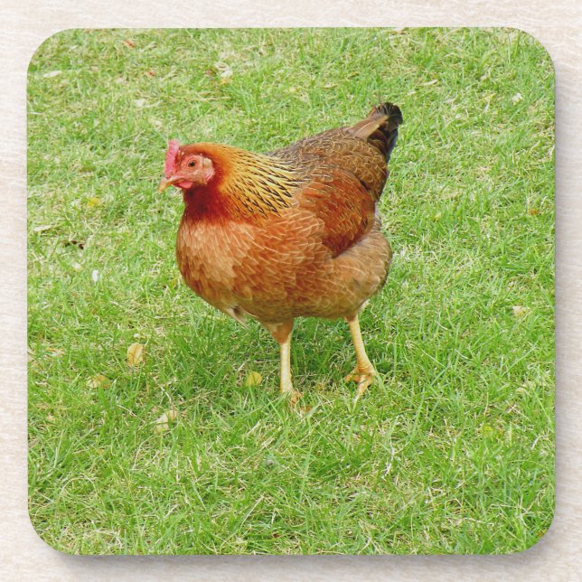Red Rooster Coaster (Front)