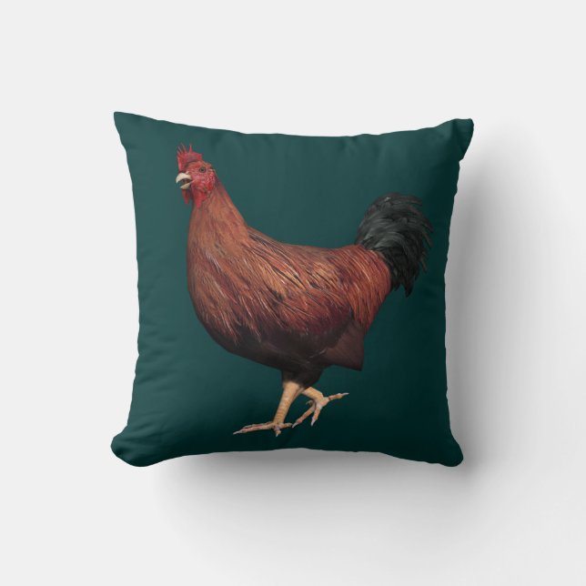Red Rooster Cushion (Front)