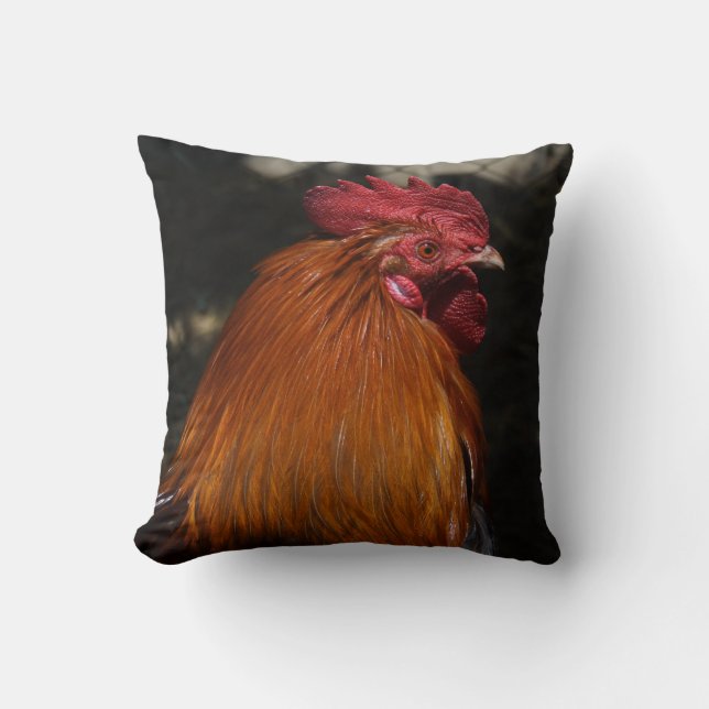 Red Rooster Cushion (Front)