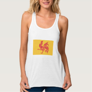Red Rooster (Flag of Wallonia) Singlet