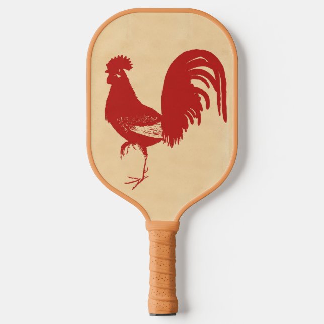 Red Rooster Pickleball Paddle (Front)