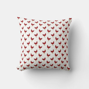 Red Rooster Pillow
