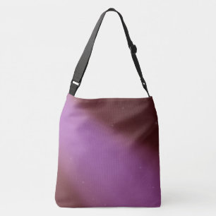 Red Rosa twilight moonlight ombre effect Crossbody Bag