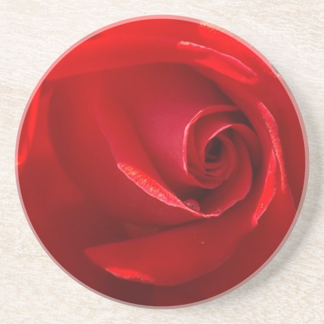 Red-Rose-3.jpg Coaster (Front)