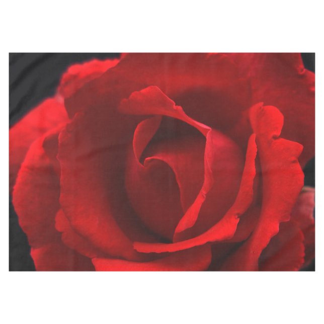 Red Rose 60x84 tccna Tablecloth (Front (Horizontal))