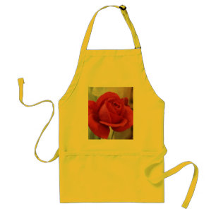 Red Rose Apron