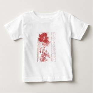 Red Rose Baby T-Shirt