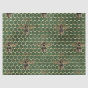 Red Rose Bee Series Design 31 Tissue Paper