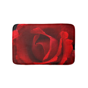 Red Rose bmcnm Bath Mat