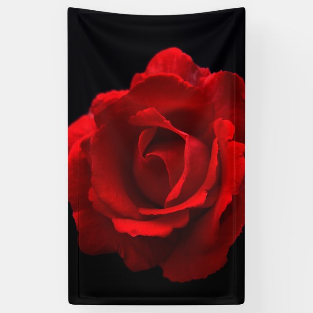 Red Rose bnrcnm Banner (Vertical)