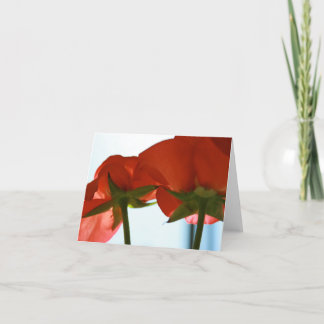 Red Rose Bottom Card