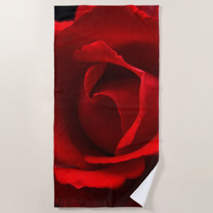 Red Rose btcnm Beach Towel