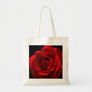 Red Rose bti Tote Bag