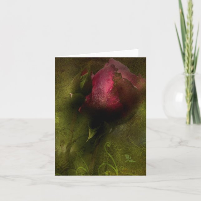 Red Rose Card (Front)