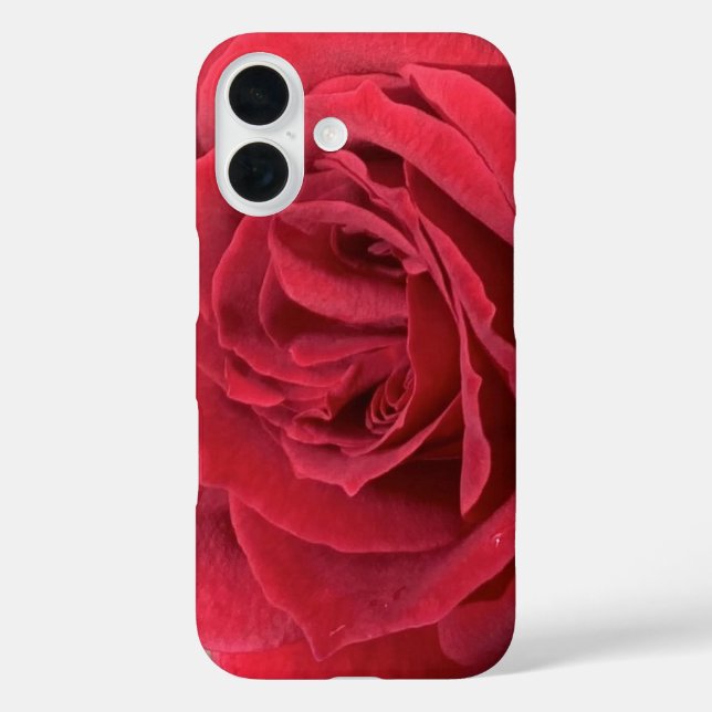Red Rose Case-Mate iPhone Case (Back)