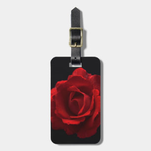 Red Rose cd ltcna Luggage Tag