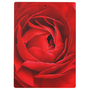 RED ROSE CLIPBOARD