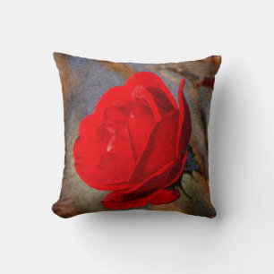 Red Rose Cushion