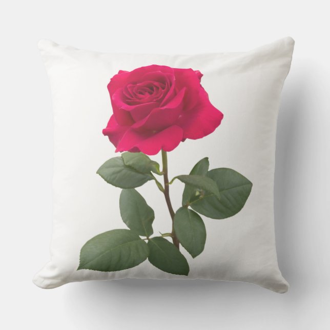 Red rose cushion (Front)