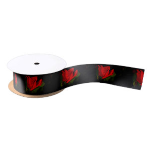 Red Rose - Dark Passion Satin Ribbon