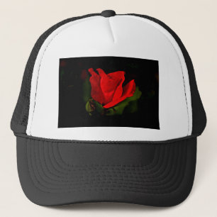 Red Rose - Dark Passion Trucker Hat
