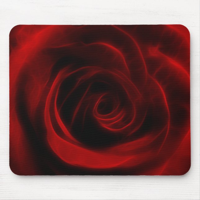 Red Rose depth of love Mouse Pad (Front)