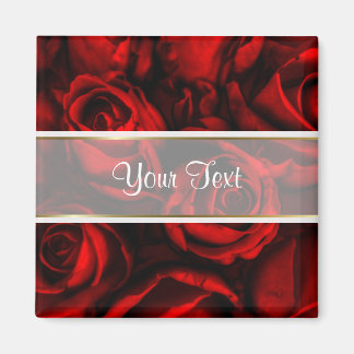 Red Rose Elegance Magnet