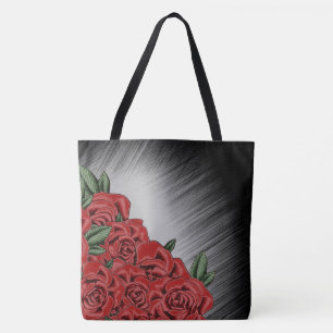 Red Rose Elegance Tote Bag