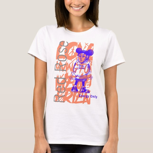 Red Rose Energy Only T-Shirt (Front)