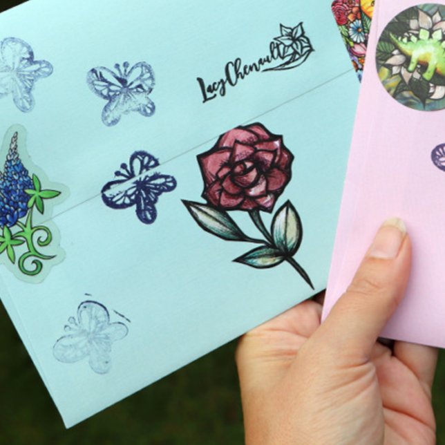 Red Rose Envelope (Creator Uploaded)