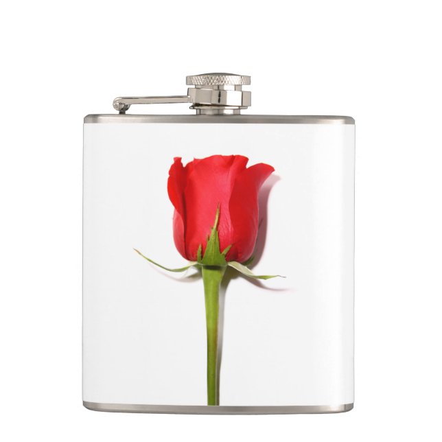 Red Rose Flask (Front)