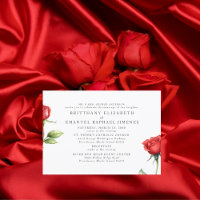 Red Rose Floral Bride Parents 2 Venue Wedding