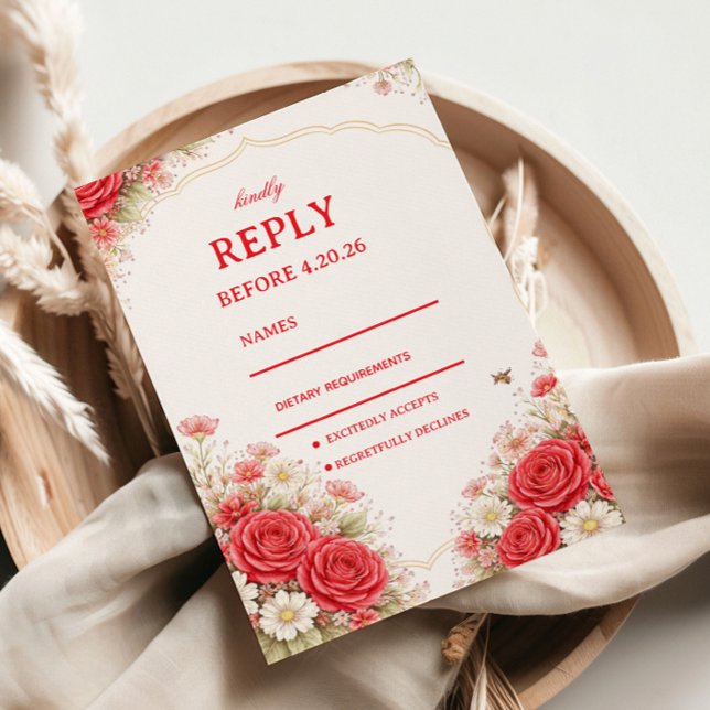 Red Rose Floral Response (Creator Uploaded)