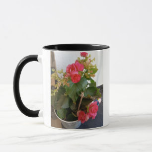 Red Rose Garden Nature Photography Coffee Mug