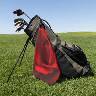 Red Rose gtcnm Golf Towel
