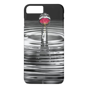 red rose in water droplet Case-Mate iPhone case