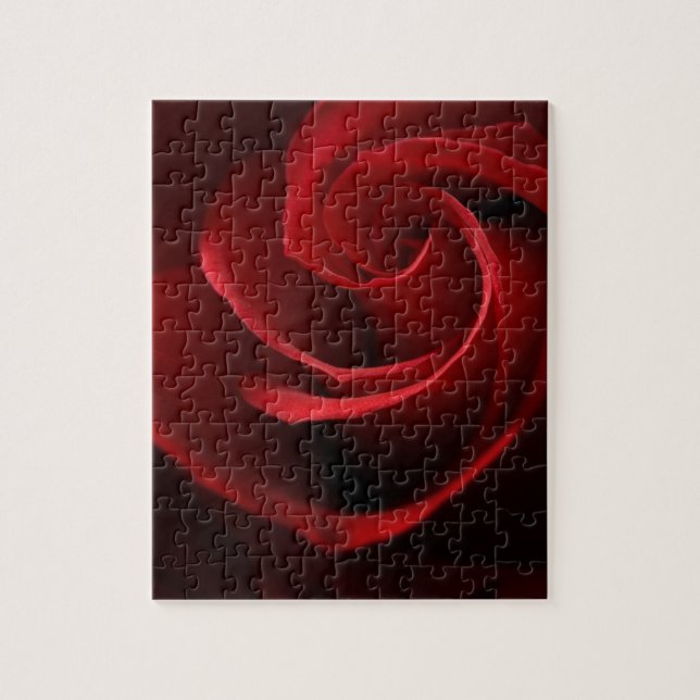 Red Rose Jigsaw Puzzle (Vertical)