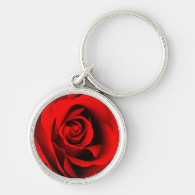 Red Rose key Chain (Front)
