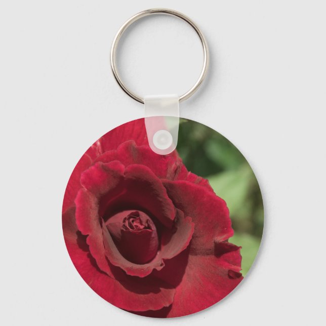 Red Rose Key Ring (Front)